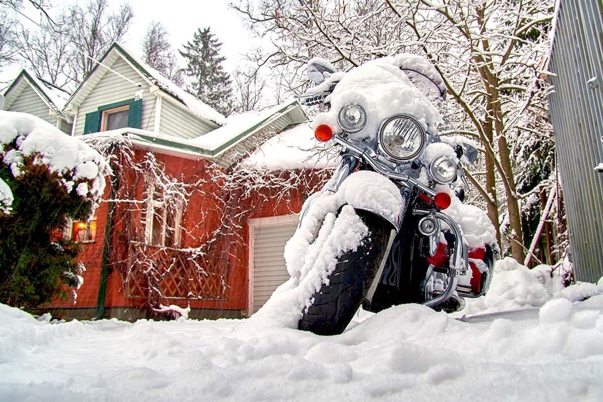 How Do You Properly Store a Motorcycle for the Winter Months?