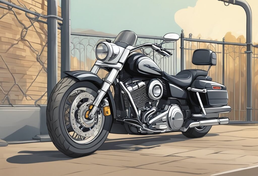 Effective Anti-Theft Strategies For Parking Your Motorcycle Outdoor