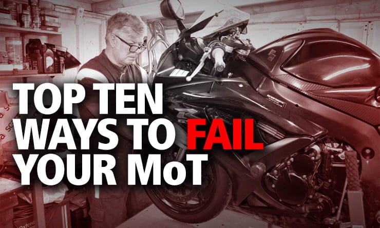 What Can a Motorcycle Fail Its Mot on